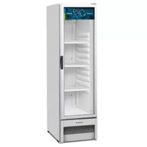 Expositor/Refrigerador Vertical Metalfrio | 256 Litros VB25, Porta de Vidro, Branco